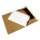 Carpetas de gomas en carton prespan Liderpapel Folio amarillo 880 g/m2