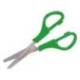 Tijera escolar Liderpapel Acero inoxidable punta redondeada 14cm