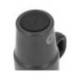 TAZA TERMICA ASA MARCA ANTARTIK PULSE ISOTERMICA TAPA HERMETICA ACERO INOXIDABLE PAJITA LIBRE BPA NEGRO 570 ML