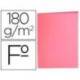 Subcarpeta de cartulina Liderpapel Tamaño folio color Rosa pastel 180g/m2