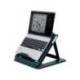 SOPORTE MARCA LEITZ ERGO 2 EN 1 PARA PORTATIL HASTA 17" AJUSTABLE 5 ALTURAS COLOR GRIS OSCURO 315X47X310 MM
