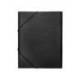 Carpeta clasificadora carton Paper Coat Liderpapel Folio negro