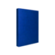 Carpeta 4 anillas carton forrado Liderpapel Paper Coat lomo 40 mm color azul con miniclip y solapas