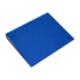 Carpeta 4 anillas carton forrado Liderpapel Paper Coat lomo 40 mm color azul con miniclip y solapas