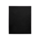 Carpeta 4 anillas gomas carton forrado Liderpapel Paper Coat lomo 40 mm negro