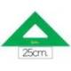 Escuadra acrilica Liderpapel 25 cm