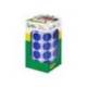 GOMETS MARCA LIDERPAPEL AUTOADHESIVO S CIRCULOS 20 MM AZUL ROLLO DE 2000 UNIDADES EN CAJA DE CARTON