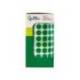 GOMETS MARCA LIDERPAPEL AUTOADHESIVO S CIRCULOS 10,5 MM VERDE ROLLO DE 6000 UNIDADES EN CAJA DE CARTON