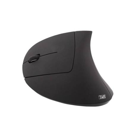 RATON MARCA TNB ERGO LINE INALAMBRICO USB TIPO-A 1600 DPI SEIS BOTONES PARA ZURDOS COLOR NEGRO