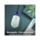 RATON MARCA TNB GRADIENT INALAMBRICO 1600 DPI USB TIPO-C SEIS BOTONES COLOR AZUL