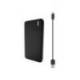 BATERIA EXTERNA TNB 10000 MAH MICRO USB + USB TYPO C NEGRO