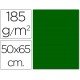 Cartulina Guarro verde billar 500 x 650 mm de 185 g/m2