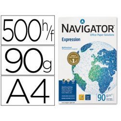 Papel multifuncion A4 Navigator 90 g/m2