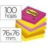 Post-it ® Bloc quita y pon colores surtidos