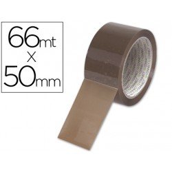 Cinta adhesiva polipropileno Q-Connect para embalaje 66 mt x 50 mm