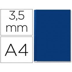 Tapa de Encuadernación Cartón Leitz A4 Azul 10/35 hojas