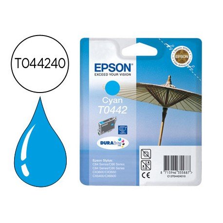 Cartucho Epson T044240 cian