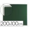 Pizarra Q-Connect verde marco aluminio 200x100 cm