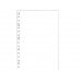 Recambio Multifin folio 16 taladros 90 gr liso