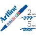 Rotulador permanente Artline EK-90 Recargable Azul