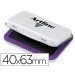 Tampon artline nº00 color violeta 40x63 mm