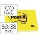 Post-it ® Bloc de notas adhesivas quita y pon