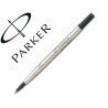 Recambio rotulador roller parker 0.8 color negro