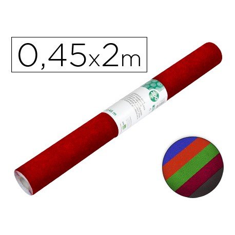 Rollo adhesivo Liderpapel Aironfix ante colores surtidos