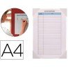 Funda colgante Tarifold Din A4 adhesiva transparente