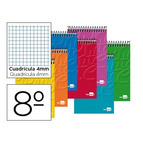 Bloc de bolsillo Octavo serie Classic Liderpapel