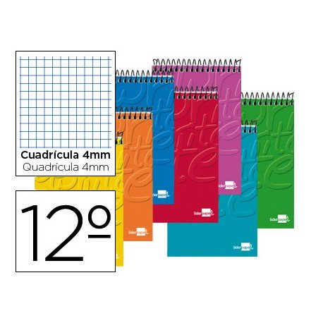 Bloc de bolsillo Doceavo serie Classic Liderpapel