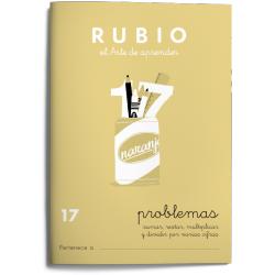 Cuaderno Rubio Problemas nº 17 Sumar, restar, multiplicar y dividir por varias cifras