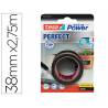 Cinta adhesiva Tesa Textil Extra Power perfect 2,75m x 38mm Negra